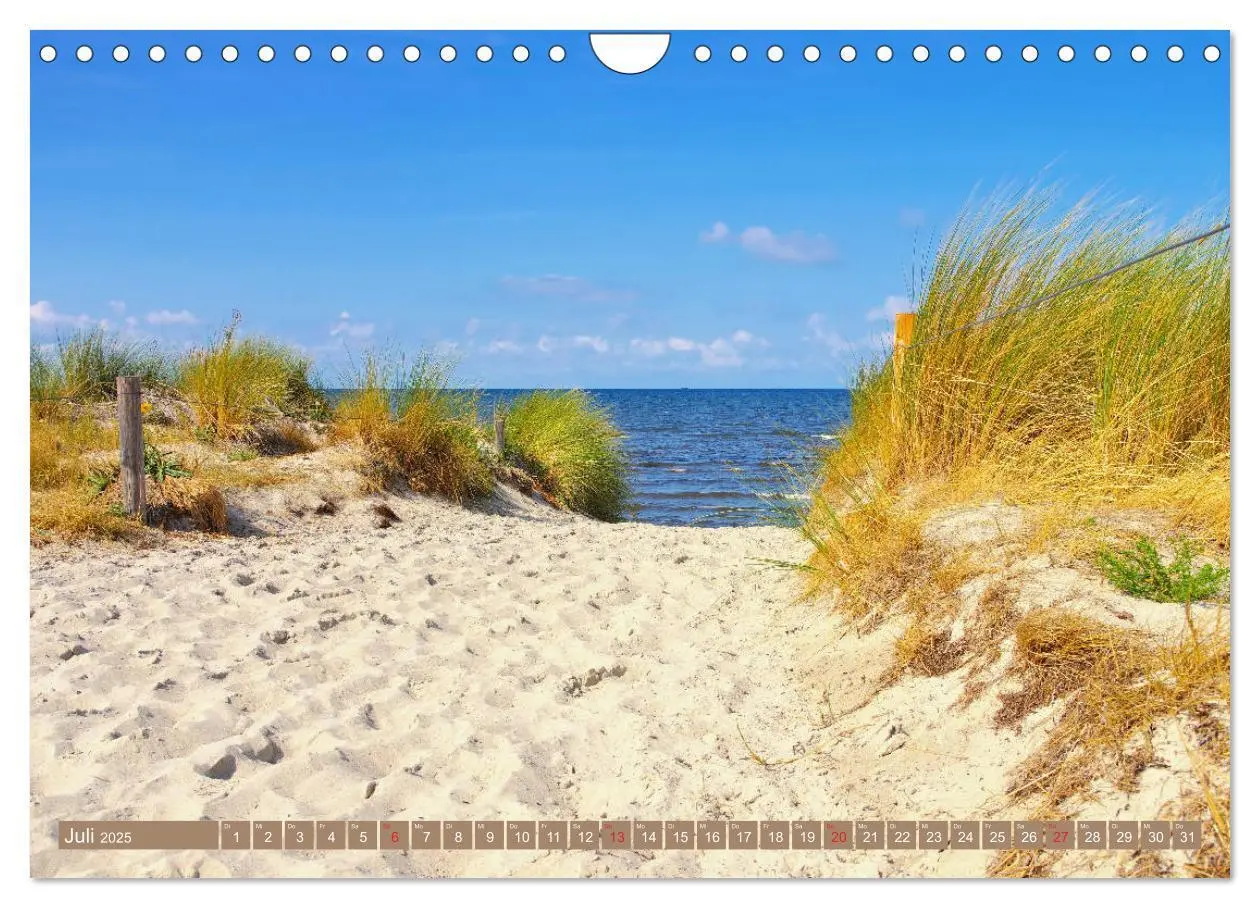 Bild: 9783435265480 | Insel Poel - Auszeit an der Ostsee (Wandkalender 2025 DIN A4 quer),...