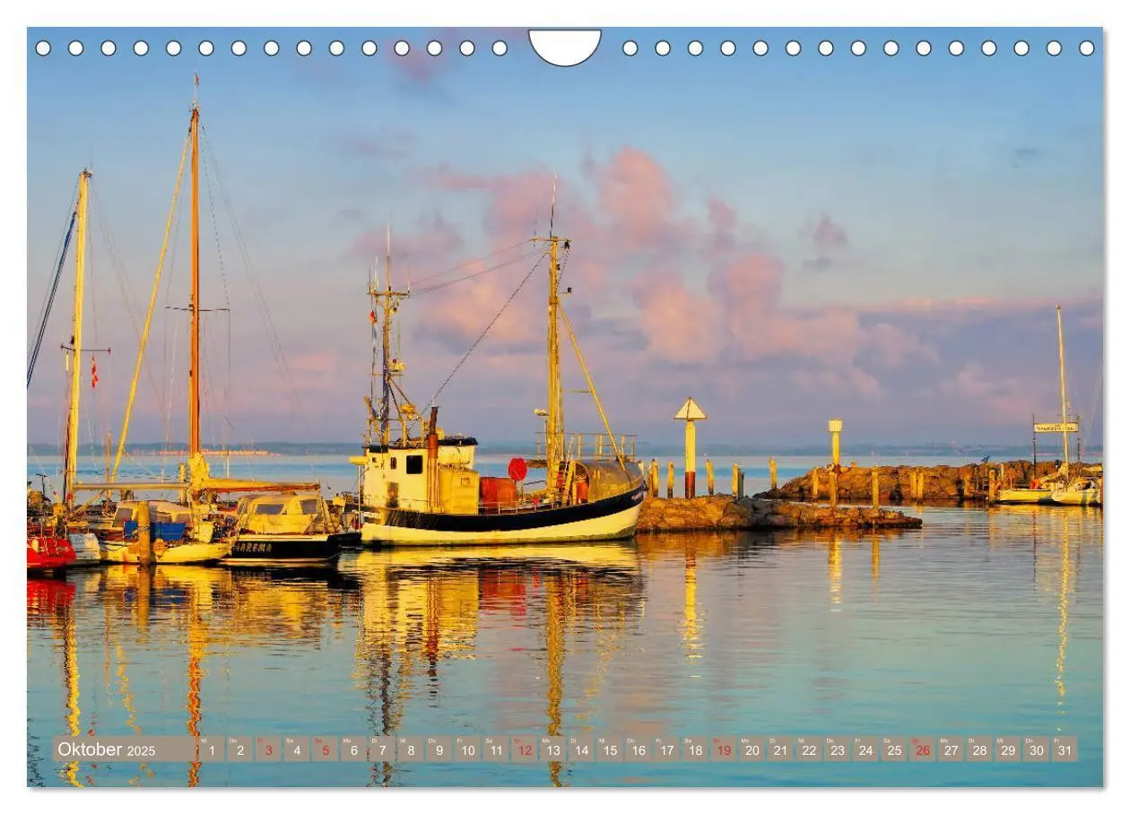Bild: 9783435265480 | Insel Poel - Auszeit an der Ostsee (Wandkalender 2025 DIN A4 quer),...