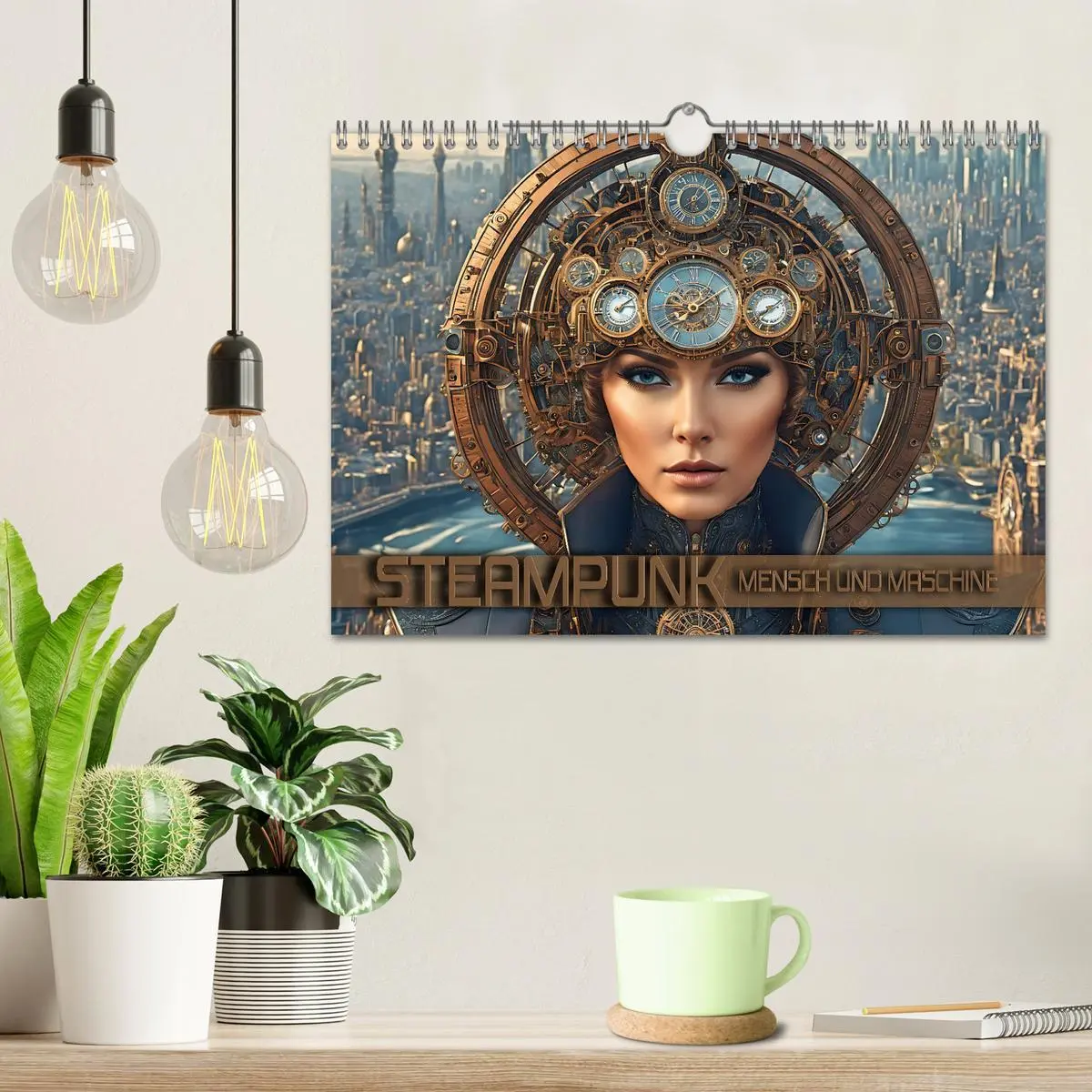 Bild: 9783457355480 | Steampunk - Mensch und Maschine (Wandkalender 2026 DIN A4 quer),...