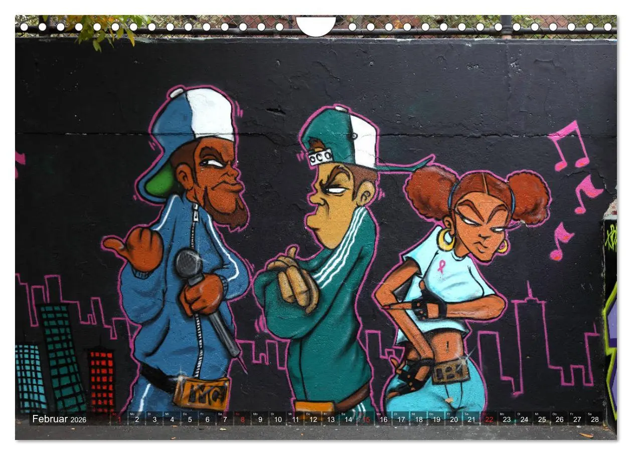 Bild: 9783457735480 | Straßenkunst in New York - Graffiti und Murals (Wandkalender 2026...