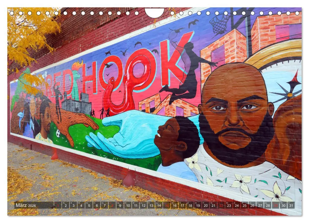 Bild: 9783457735480 | Straßenkunst in New York - Graffiti und Murals (Wandkalender 2026...