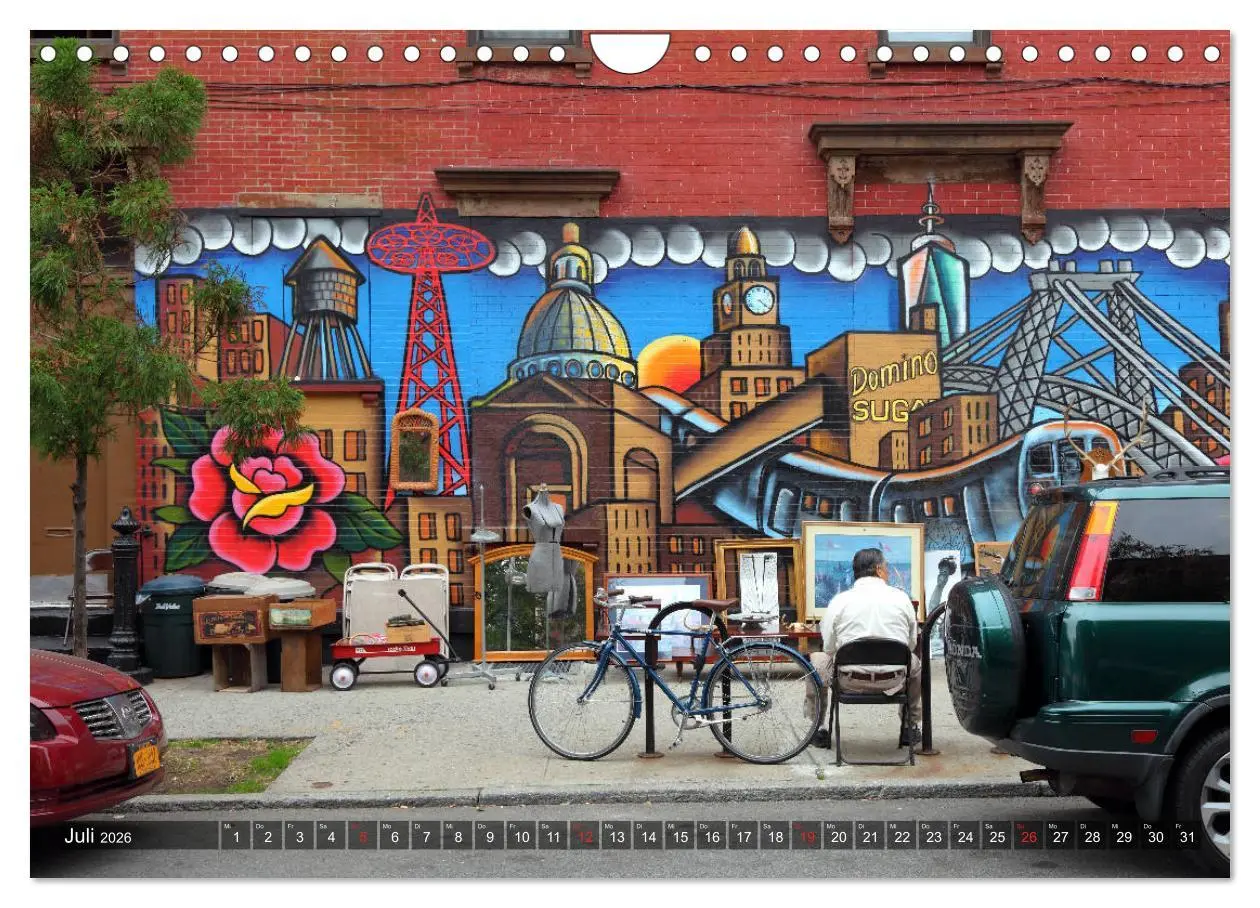 Bild: 9783457735480 | Straßenkunst in New York - Graffiti und Murals (Wandkalender 2026...