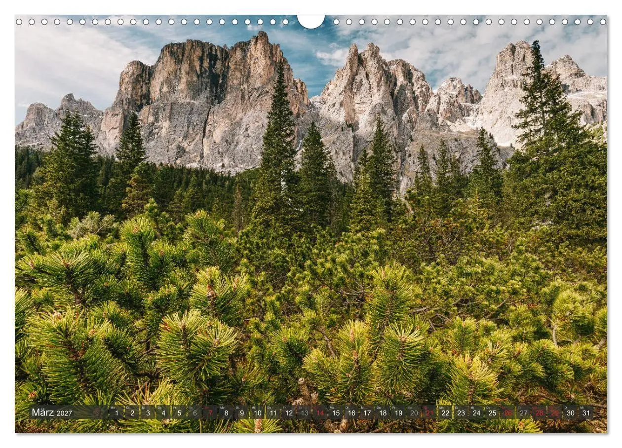 Bild: 9783569605480 | Dolomiten - Traumhafte Berglandschaften (Wandkalender 2027 DIN A3...