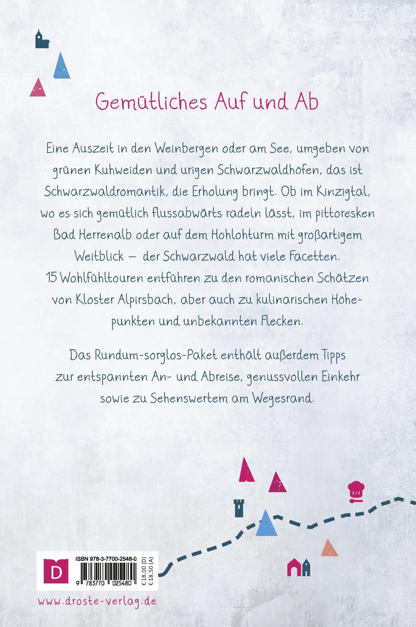Rückseite: 9783770025480 | Schwarzwald. Radeln für die Seele | Wohlfühltouren | Taschenbuch