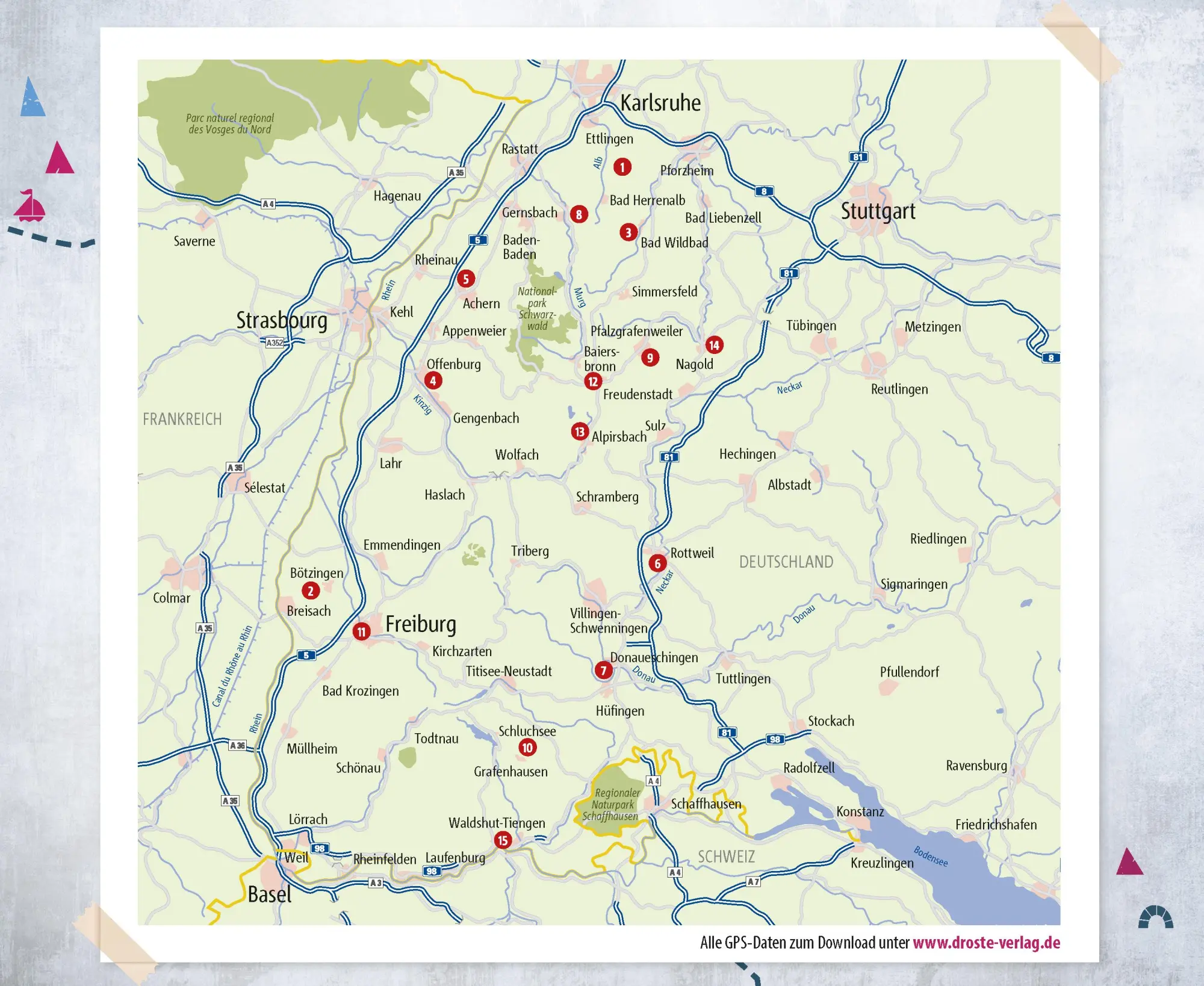 Bild: 9783770025480 | Schwarzwald. Radeln für die Seele | Wohlfühltouren | Taschenbuch