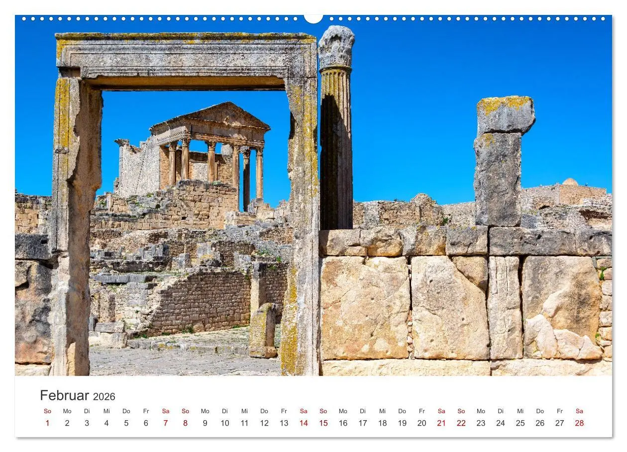 Bild: 9783457415580 | Faszination Tunesien (hochwertiger Premium Wandkalender 2026 DIN A2...