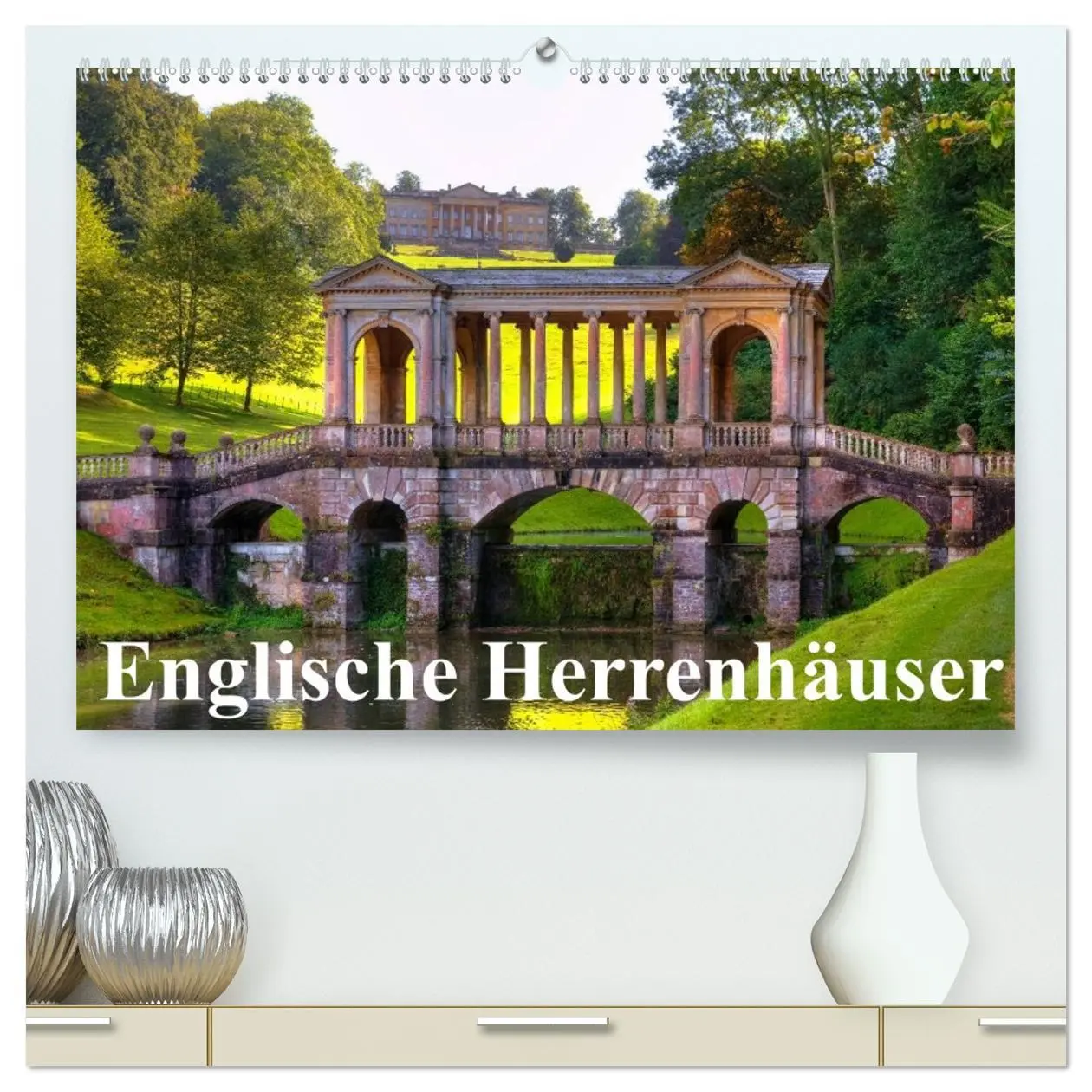 Cover: 9783516125580 | Englische Herrenhäuser (hochwertiger Premium Wandkalender 2026 DIN...