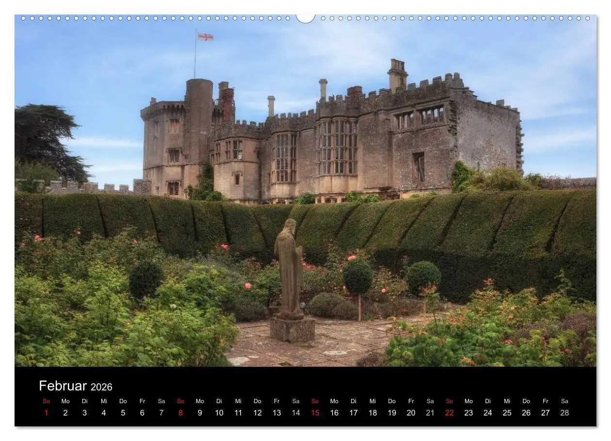 Bild: 9783516125580 | Englische Herrenhäuser (hochwertiger Premium Wandkalender 2026 DIN...
