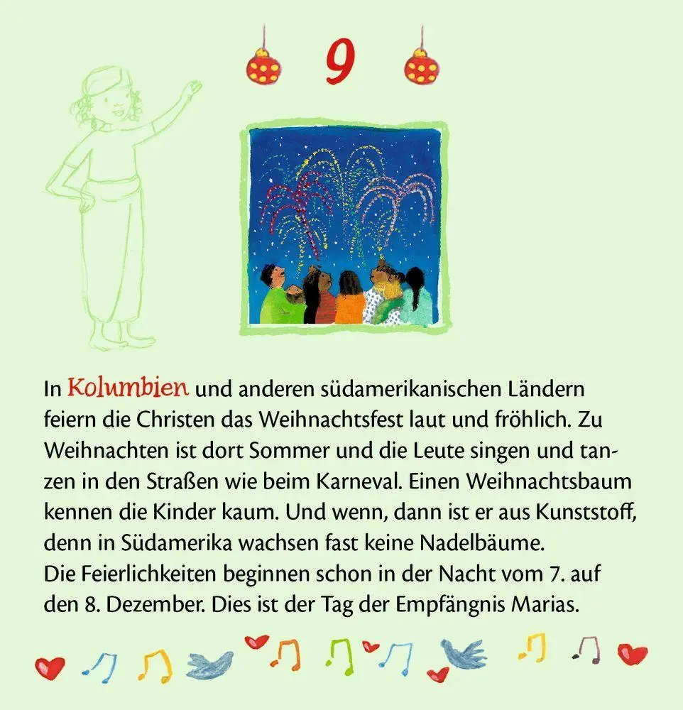 Bild: 4050003725680 | Zettelkalender Weihnachten bei den Kindern der Welt | Touzé | Kalender