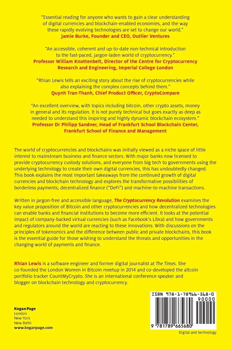 Rückseite: 9781789665680 | Cryptocurrency Revolution | Rhian Lewis | Taschenbuch | Englisch
