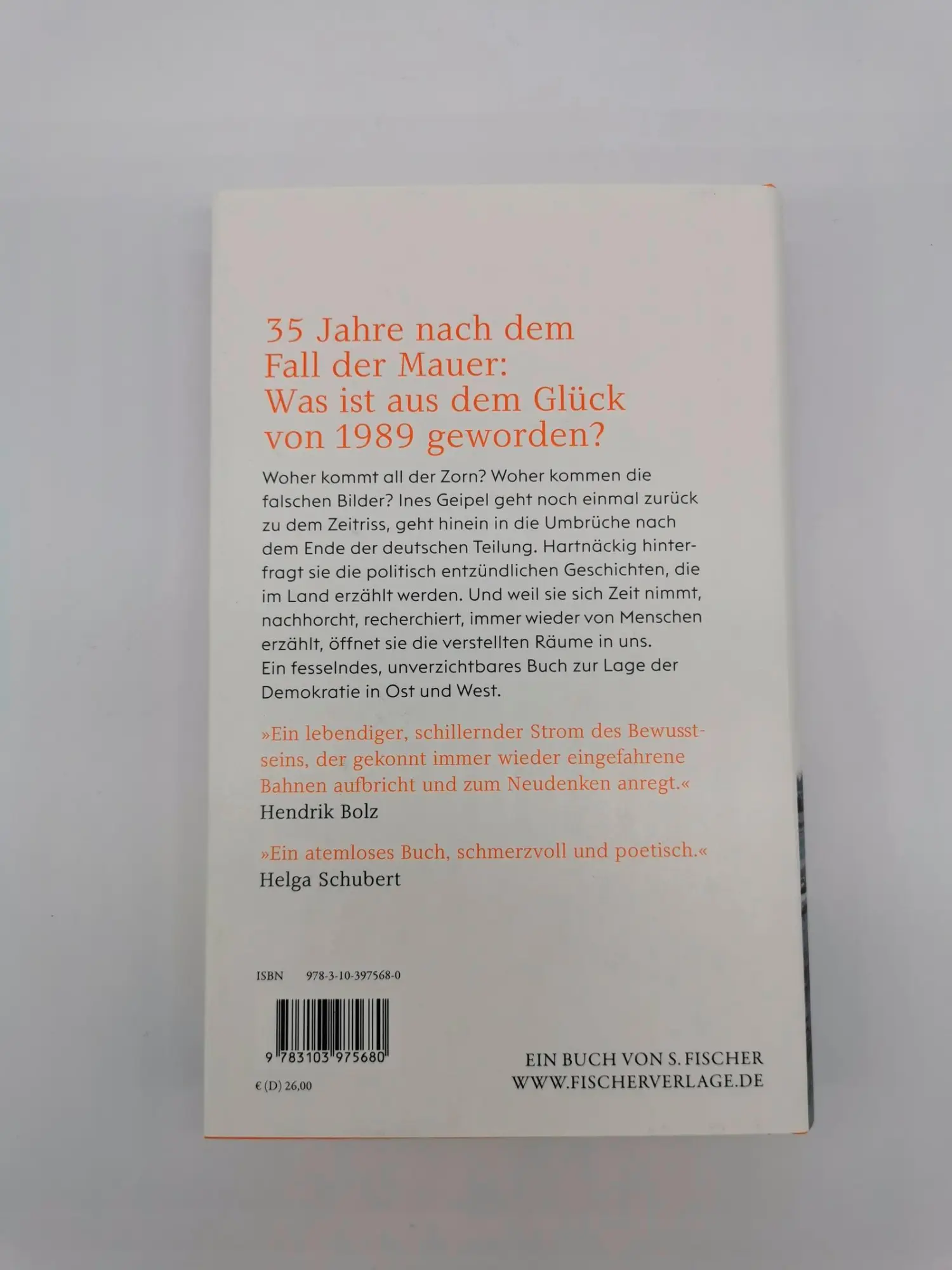 Bild: 9783103975680 | Fabelland | Der Osten, der Westen, der Zorn und das Glück | Geipel
