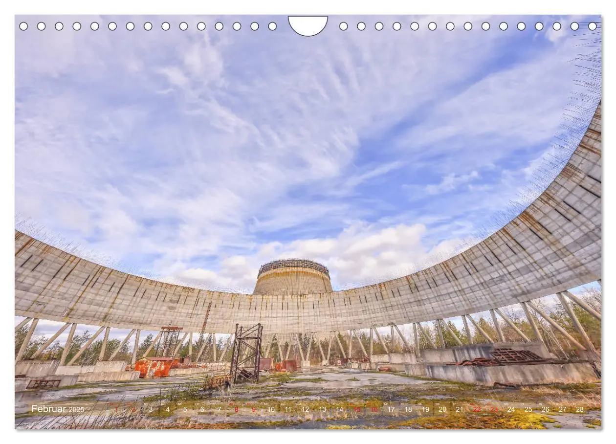 Bild: 9783435245680 | Tschernobyl - Die Sperrzone um das Atomkraftwerk (Wandkalender 2025...