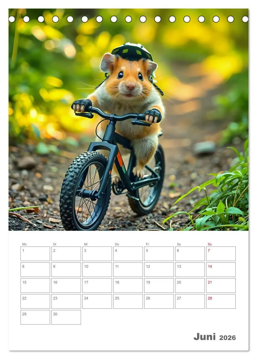 Bild: 9783457265680 | Adventure Hamster - Sportliche KI Hamster präsentieren den...