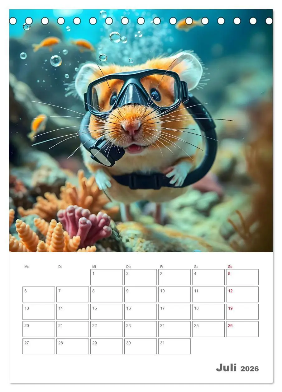Bild: 9783457265680 | Adventure Hamster - Sportliche KI Hamster präsentieren den...