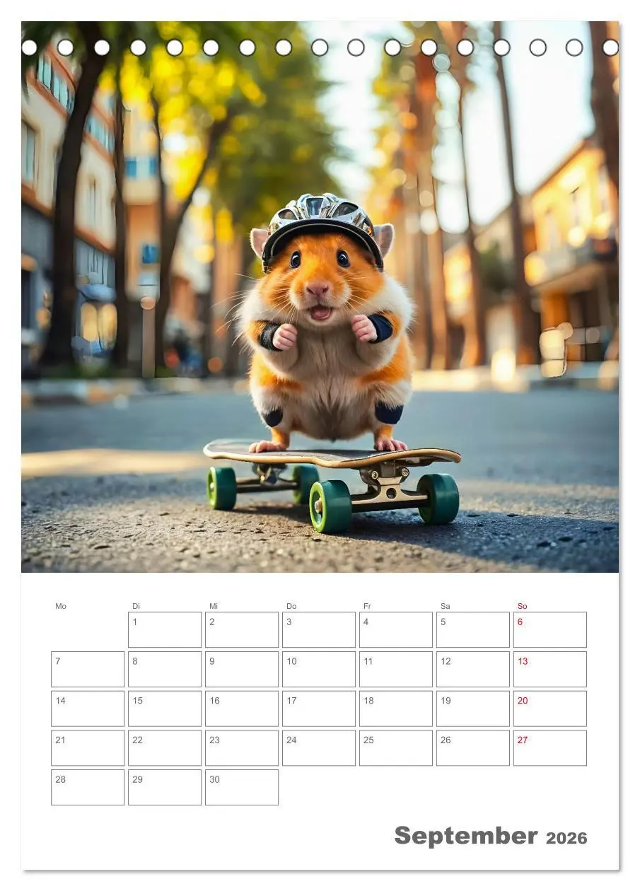 Bild: 9783457265680 | Adventure Hamster - Sportliche KI Hamster präsentieren den...