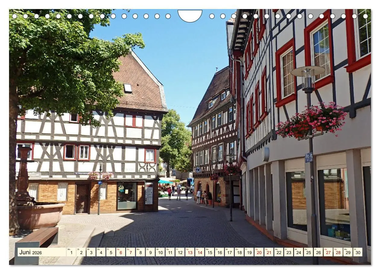 Bild: 9783457335680 | Bensheim a. d. Bergstraße - Ein Stadtspaziergang (Wandkalender 2026...