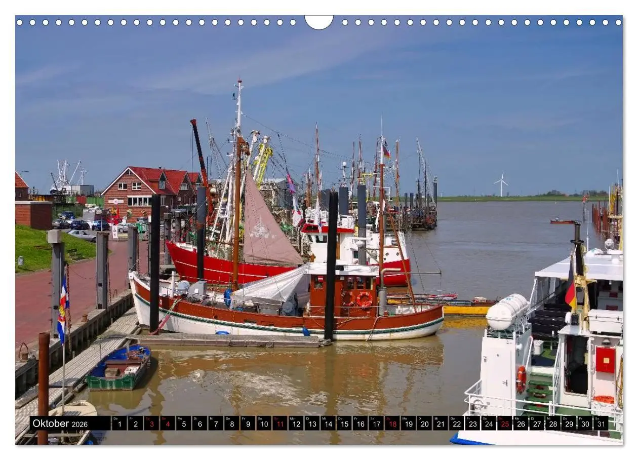 Bild: 9783516115680 | Papenburg und das Rheiderland (Wandkalender 2026 DIN A3 quer),...
