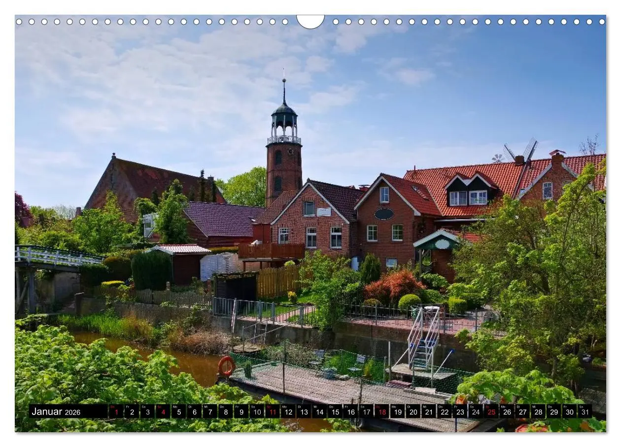 Bild: 9783516115680 | Papenburg und das Rheiderland (Wandkalender 2026 DIN A3 quer),...
