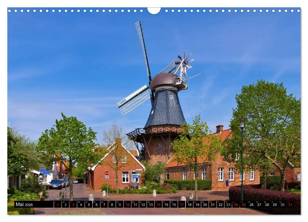Bild: 9783516115680 | Papenburg und das Rheiderland (Wandkalender 2026 DIN A3 quer),...