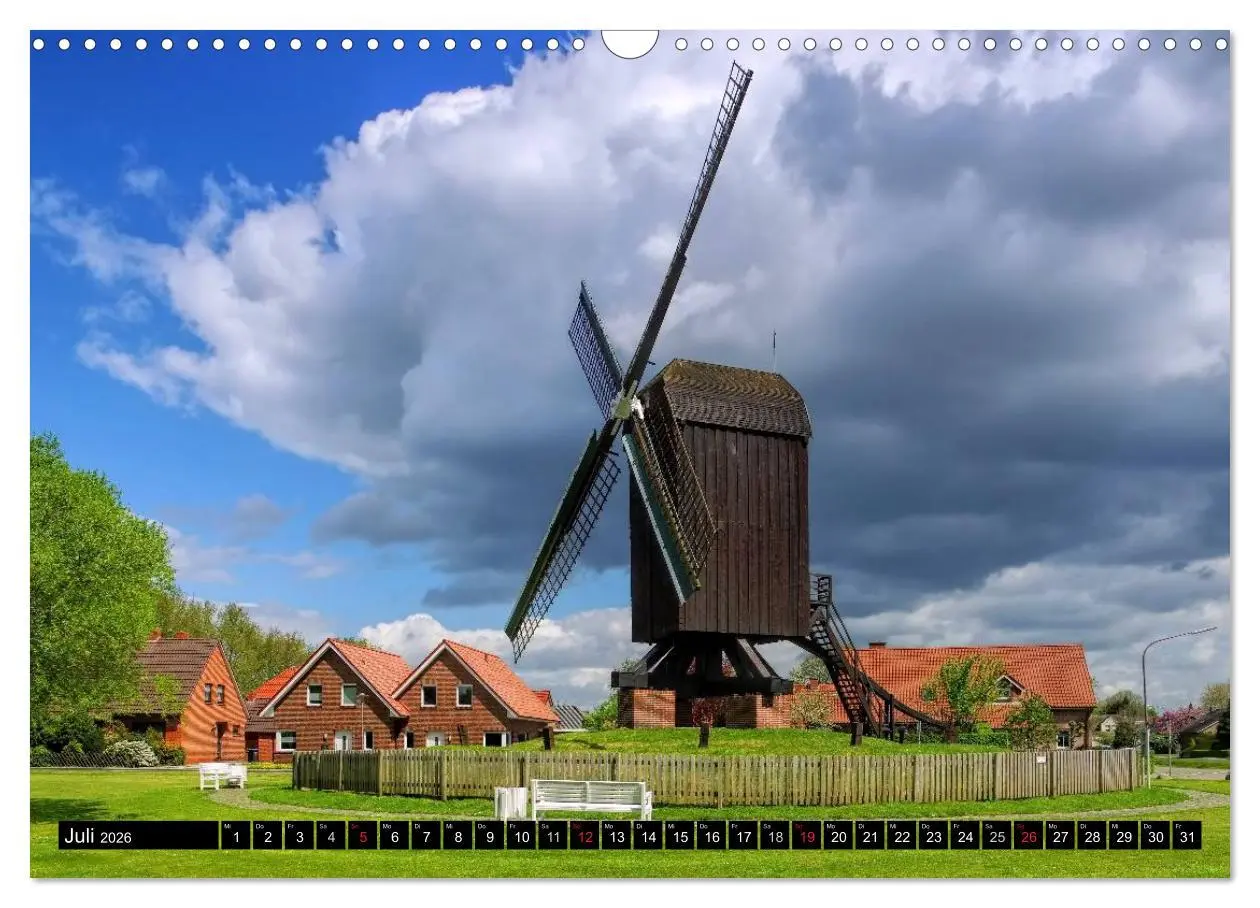 Bild: 9783516115680 | Papenburg und das Rheiderland (Wandkalender 2026 DIN A3 quer),...