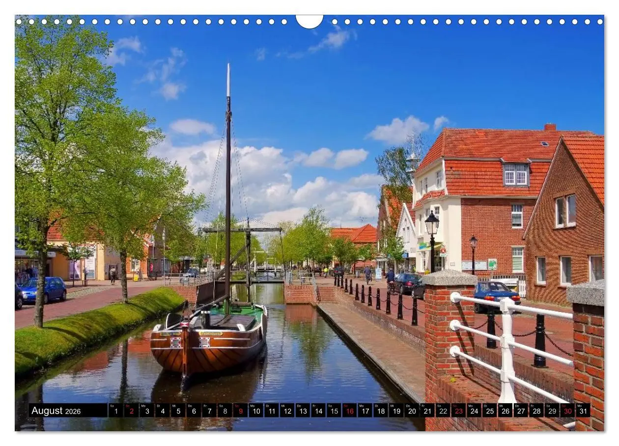 Bild: 9783516115680 | Papenburg und das Rheiderland (Wandkalender 2026 DIN A3 quer),...