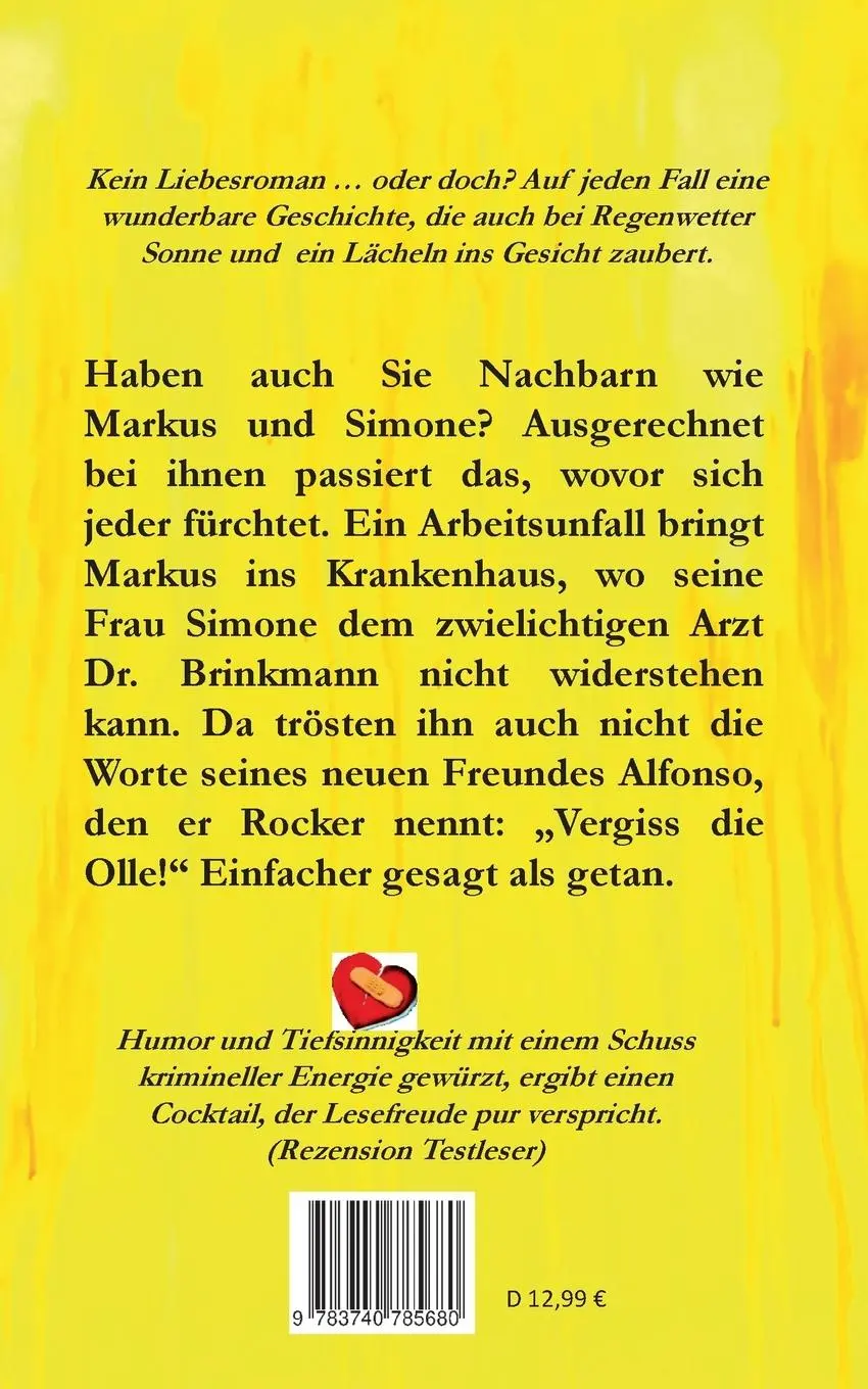 Rückseite: 9783740785680 | Vergiss die Olle | (K)ein Liebesroman? | Werner Pfeil | Taschenbuch