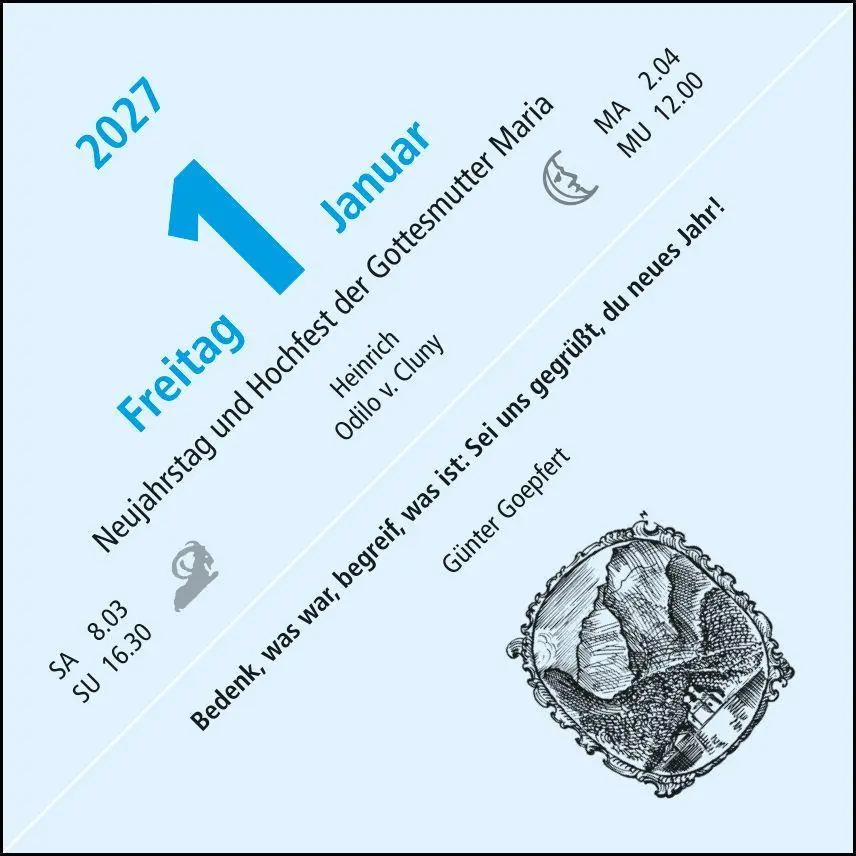 Bild: 9783938575680 | Turmschreiber Tageskalender 2027 | Witz und Weisheit aus Bayern | 2027