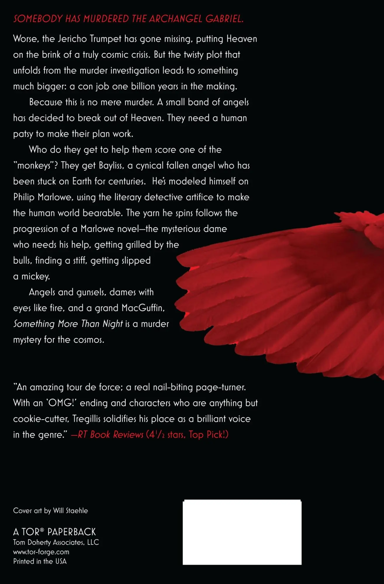 Rückseite: 9780765375780 | SOMETHING MORE THAN NIGHT | Ian Tregillis | Taschenbuch | Englisch
