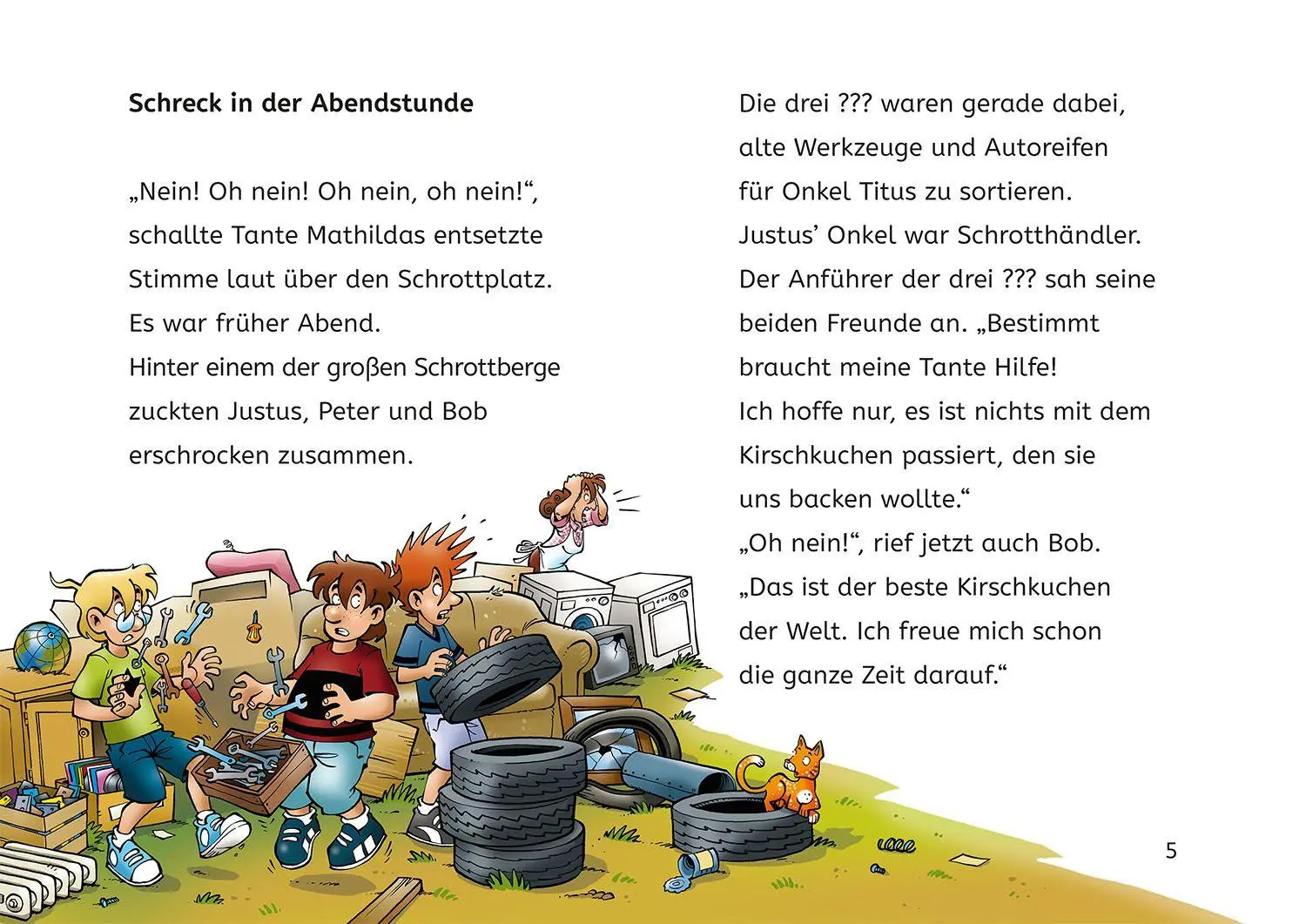 Bild: 9783440185780 | Die drei ??? Kids, Bücherhelden 2. Klasse, Achtung, Dinos! | Buch