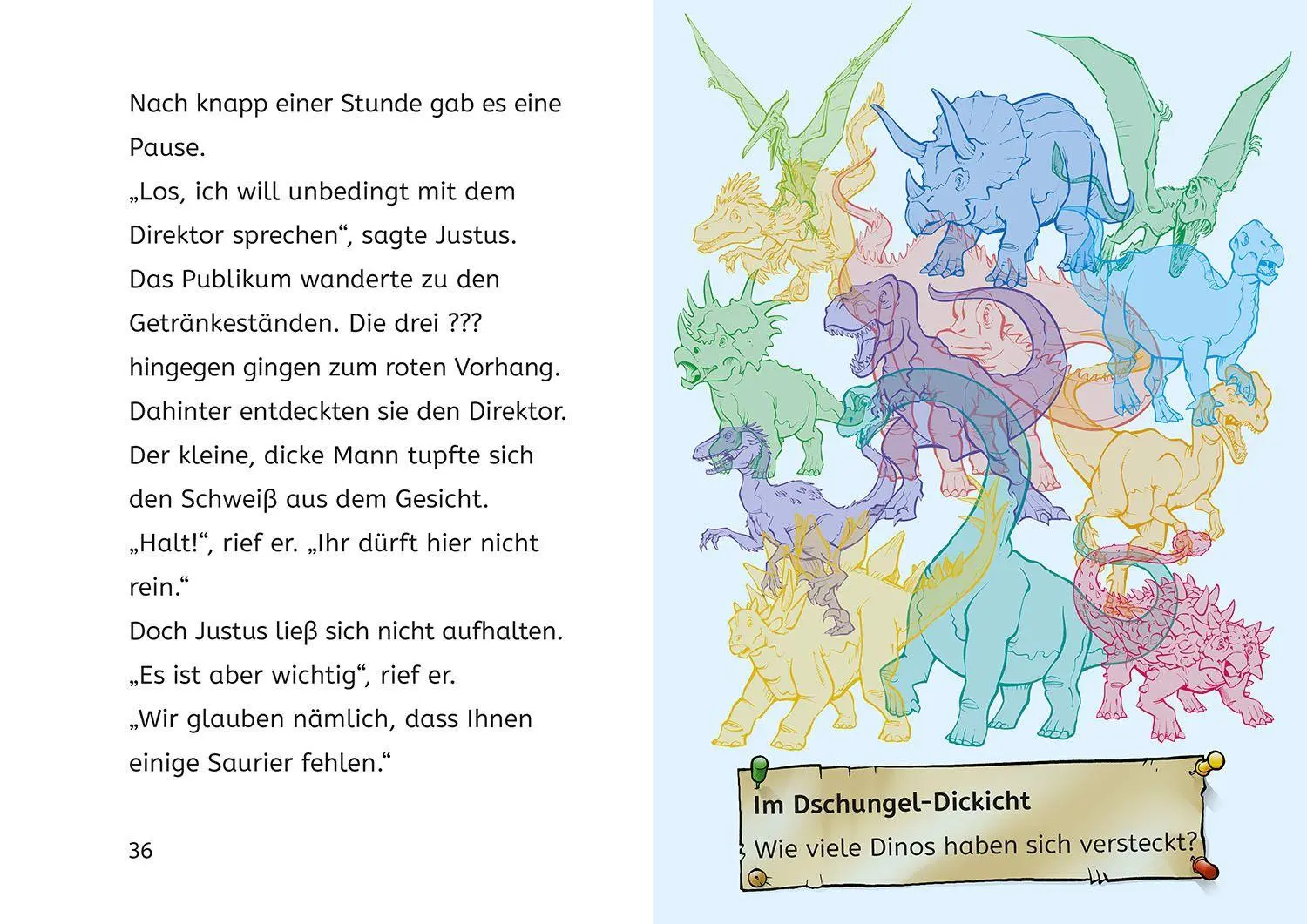 Bild: 9783440185780 | Die drei ??? Kids, Bücherhelden 2. Klasse, Achtung, Dinos! | Buch