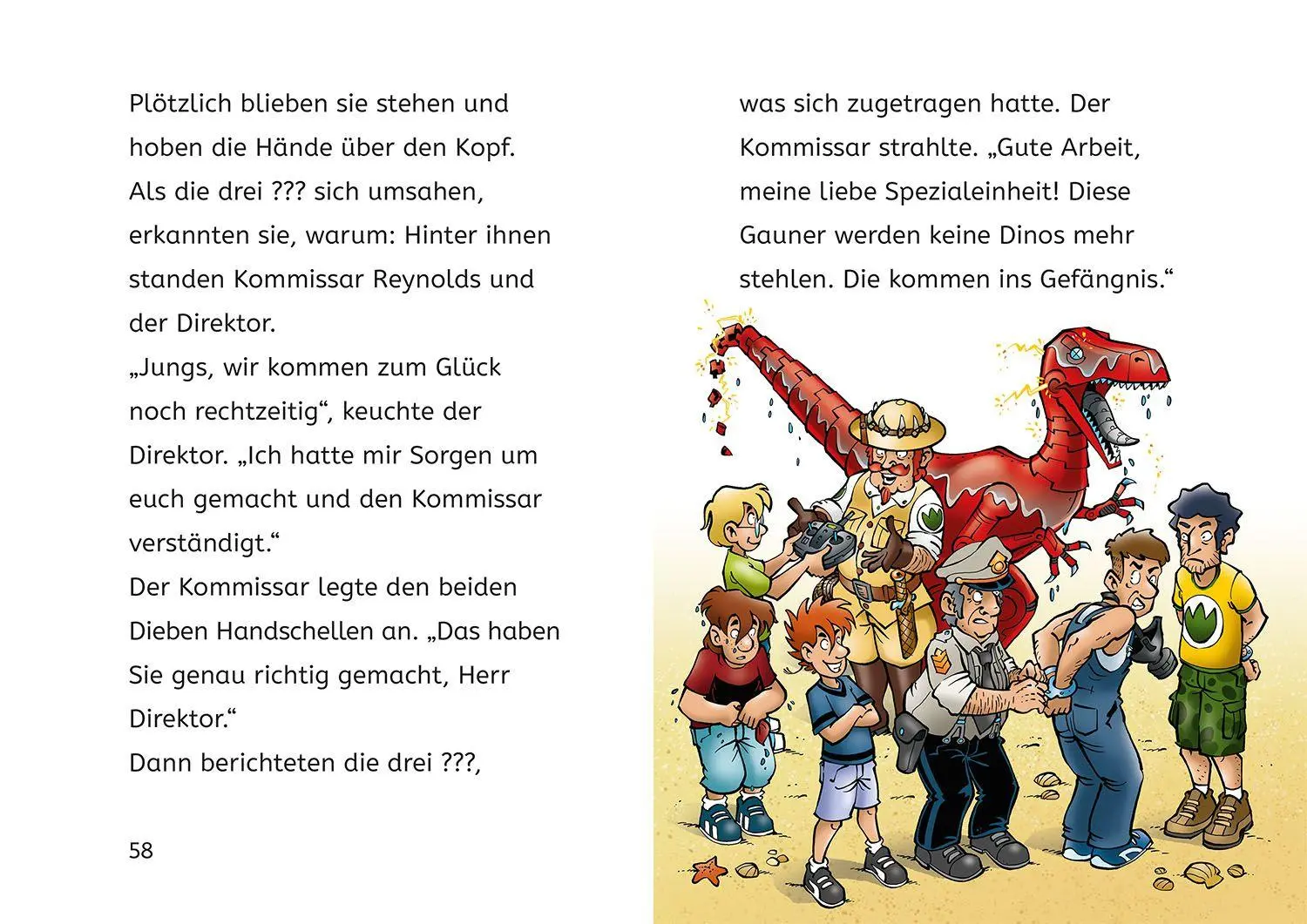 Bild: 9783440185780 | Die drei ??? Kids, Bücherhelden 2. Klasse, Achtung, Dinos! | Buch