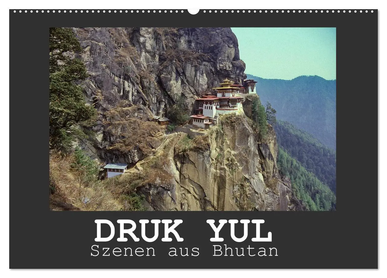 Cover: 9783457945780 | Druk Yul - Szenen aus Bhutan (Wandkalender 2026 DIN A2 quer),...