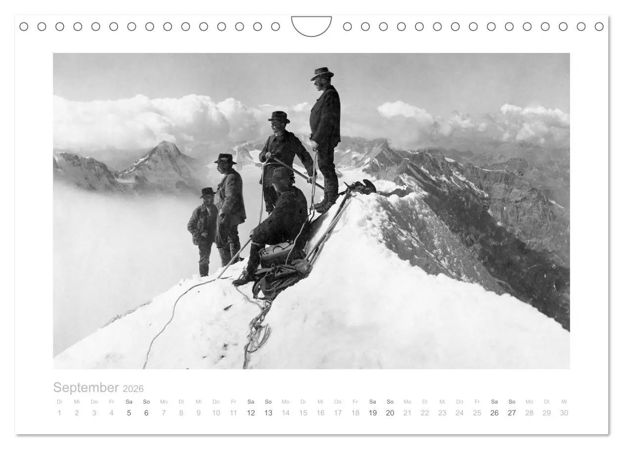 Bild: 9783516035780 | Gipfelstürmer - Bergsteigen in den Alpen (Wandkalender 2026 DIN A4...
