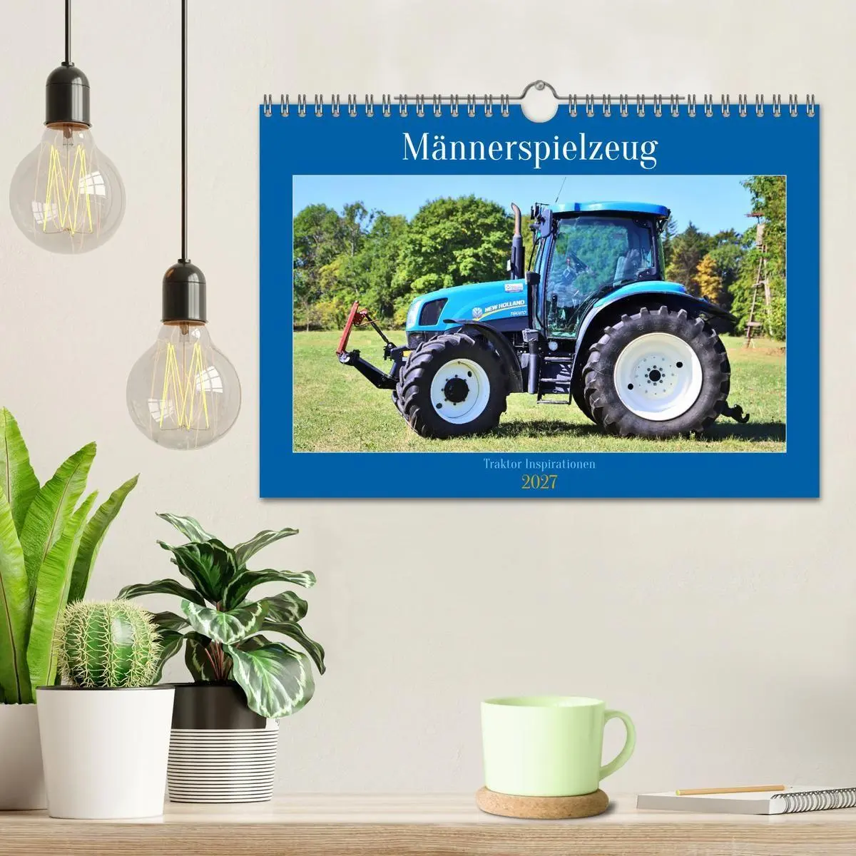Bild: 9783569365780 | Männerspielzeug Traktor Inspirationen (Wandkalender 2027 DIN A4...