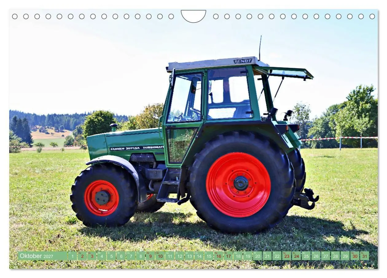 Bild: 9783569365780 | Männerspielzeug Traktor Inspirationen (Wandkalender 2027 DIN A4...