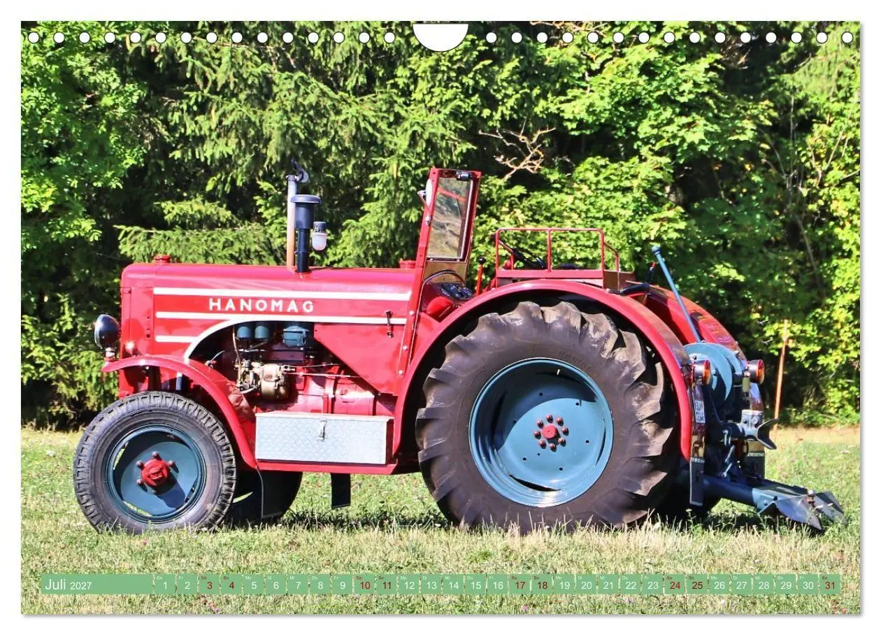 Bild: 9783569365780 | Männerspielzeug Traktor Inspirationen (Wandkalender 2027 DIN A4...