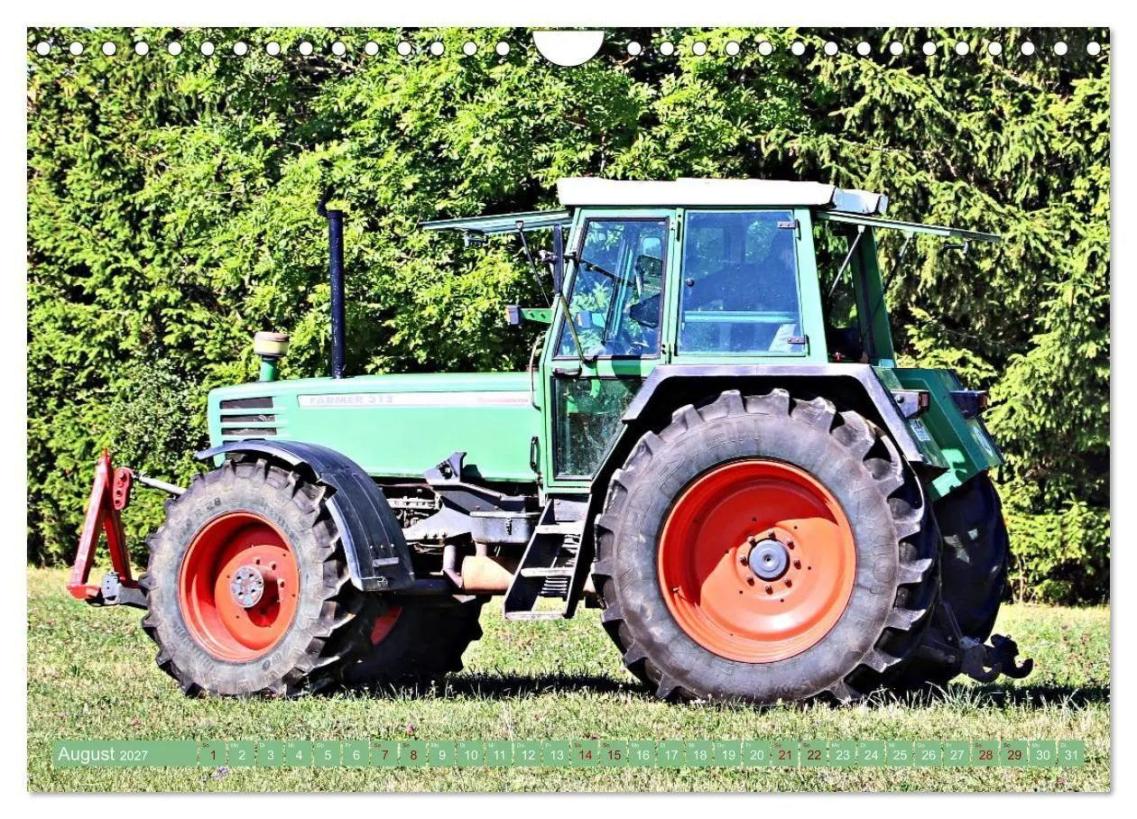 Bild: 9783569365780 | Männerspielzeug Traktor Inspirationen (Wandkalender 2027 DIN A4...