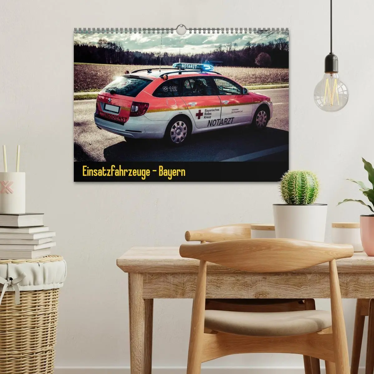 Bild: 9783594185780 | Einsatzfahrzeuge - Bayern (Wandkalender 2027 DIN A3 quer), CALVENDO...