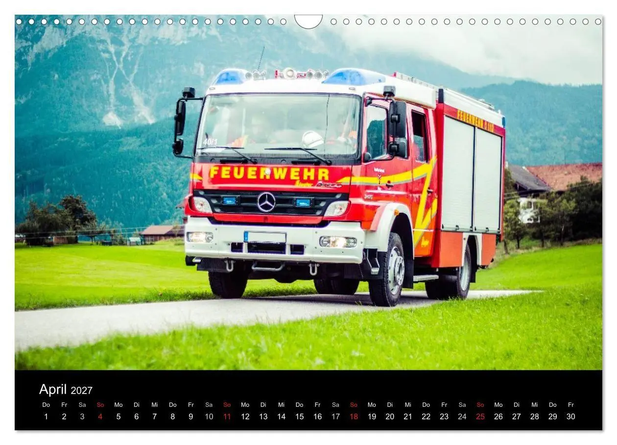 Bild: 9783594185780 | Einsatzfahrzeuge - Bayern (Wandkalender 2027 DIN A3 quer), CALVENDO...
