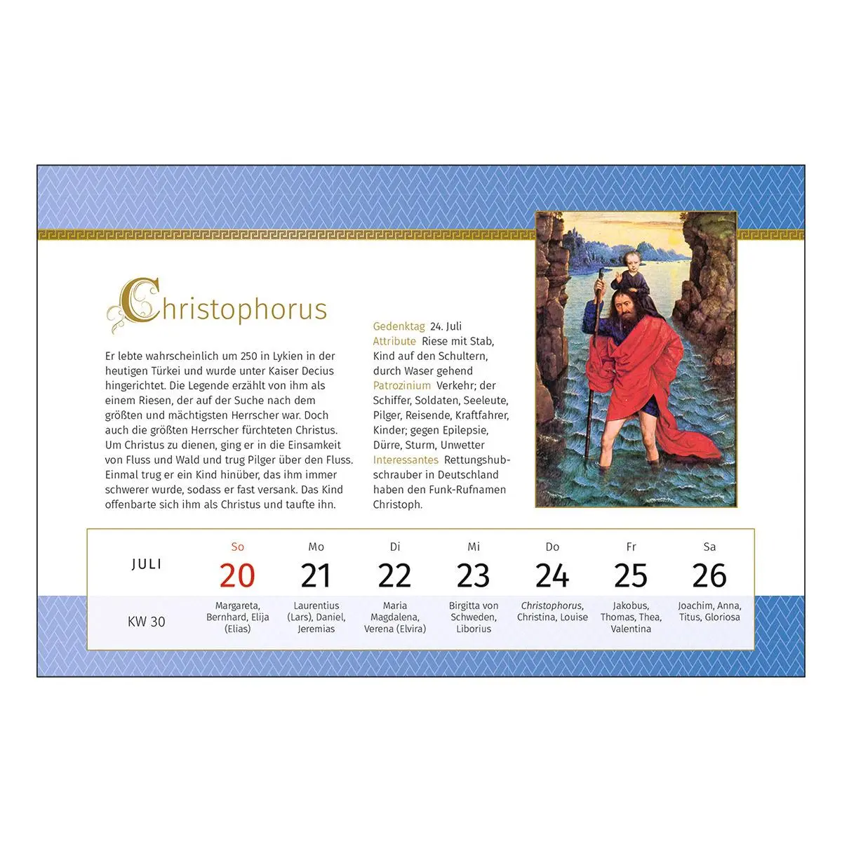 Bild: 9783746265780 | Der neue Heiligenkalender 2026 | Kalender | Spiralbindung | 56 S.