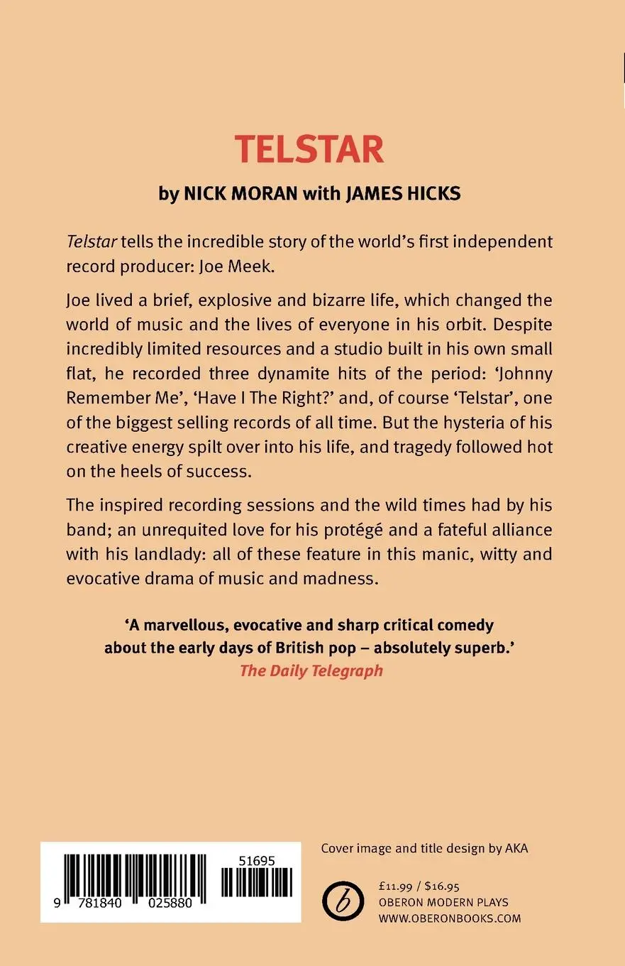 Rückseite: 9781840025880 | Telstar | The Joe Meek Story | Nick Moran (u. a.) | Taschenbuch | 2007