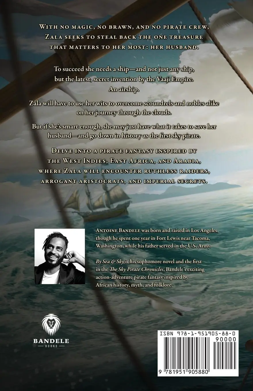 Rückseite: 9781951905880 | By Sea &amp; Sky | An Esowon Story | Antoine Bandele | Taschenbuch | 2020
