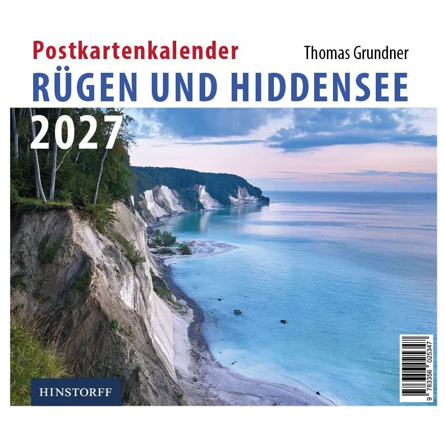 Cover: 9783356025880 | Postkartenkalender Rügen und Hiddensee 2027 | Thomas Grundner | 13 S.