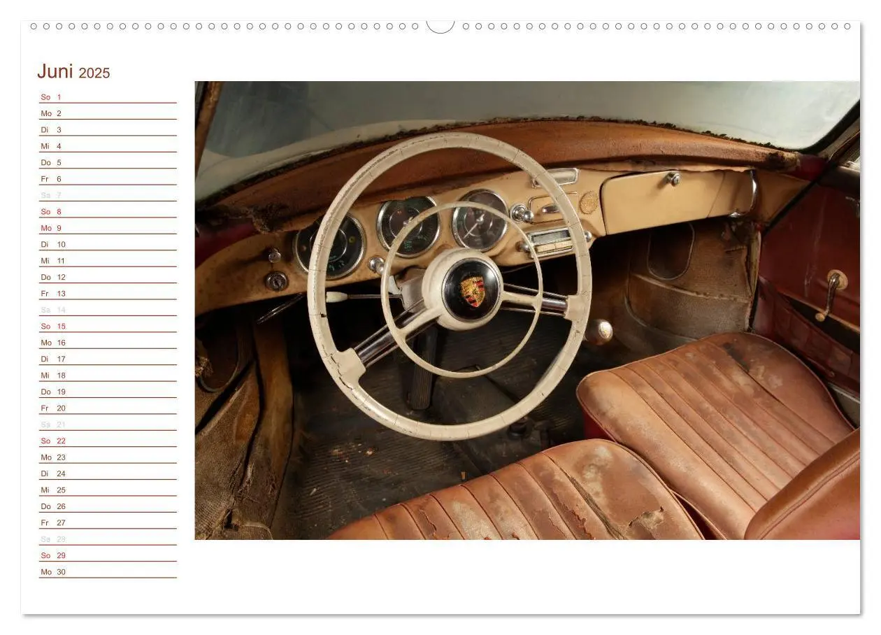 Bild: 9783435535880 | Classic 356 (Wandkalender 2025 DIN A2 quer), CALVENDO Monatskalender