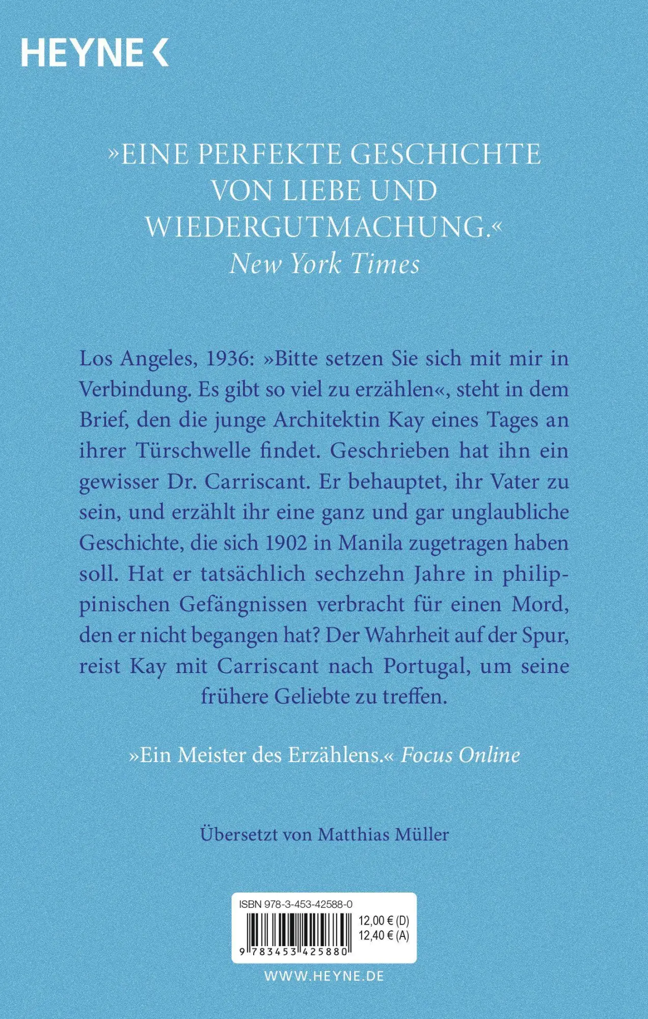 Bild: 9783453425880 | Die blaue Stunde | Roman | William Boyd | Taschenbuch | 400 S. | 2022