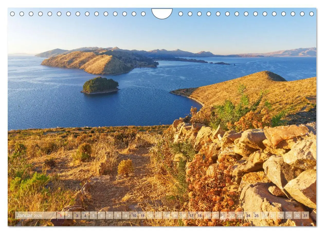 Bild: 9783457315880 | Entdecke Bolivien (Wandkalender 2026 DIN A4 quer), CALVENDO...