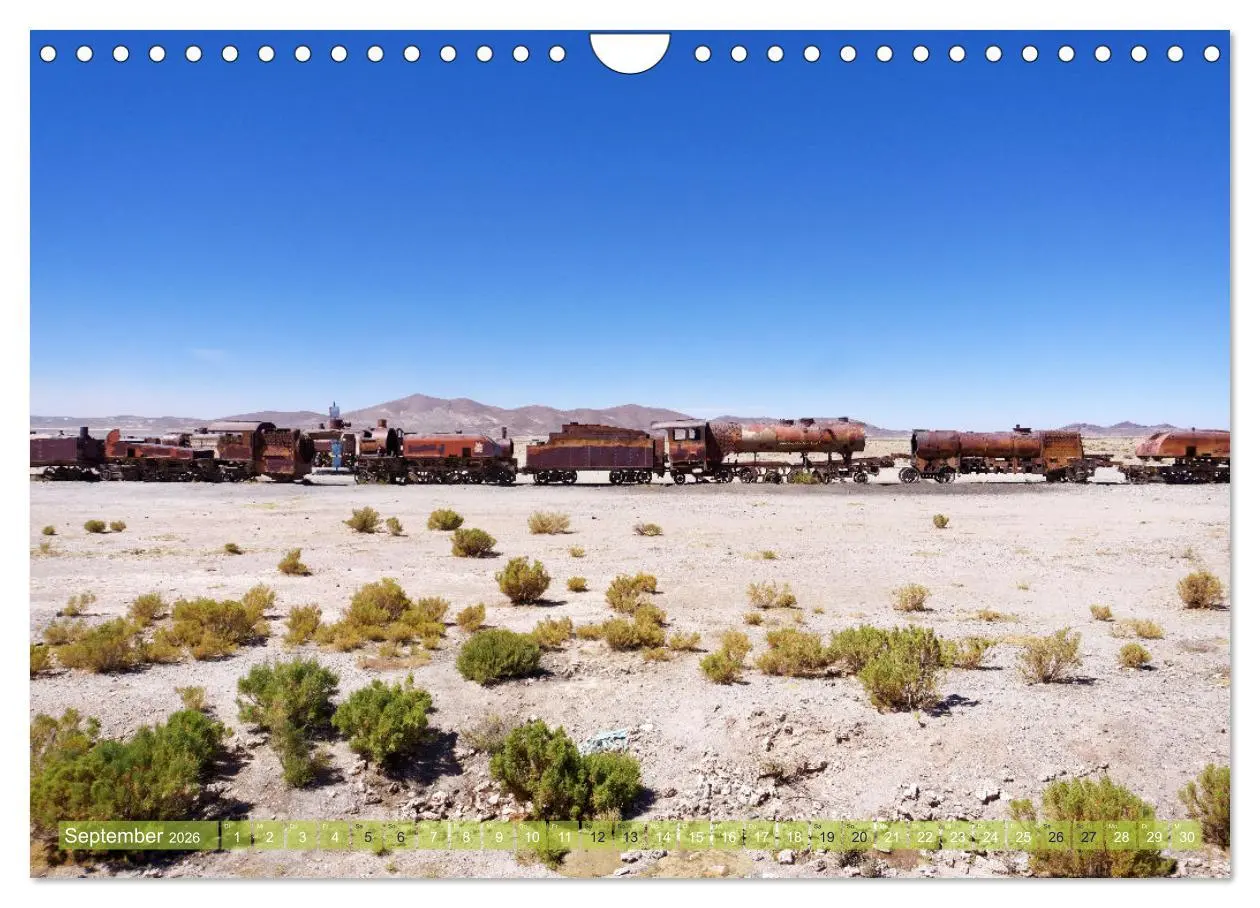 Bild: 9783457315880 | Entdecke Bolivien (Wandkalender 2026 DIN A4 quer), CALVENDO...