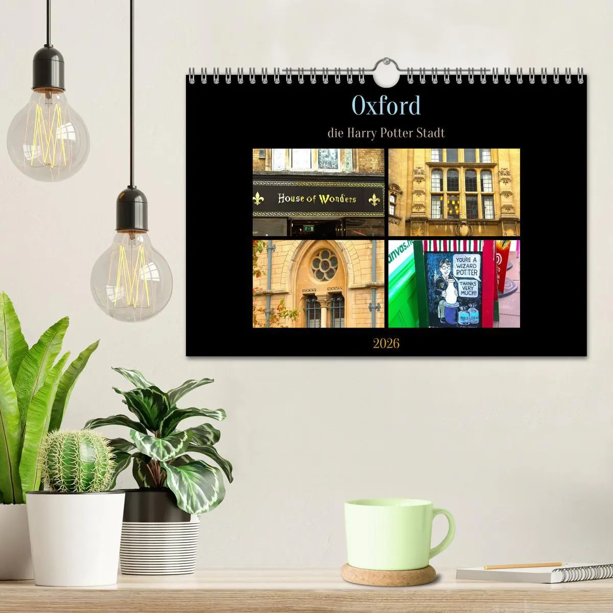 Bild: 9783516645880 | Oxford - die Harry Potter Stadt (Wandkalender 2026 DIN A4 quer),...