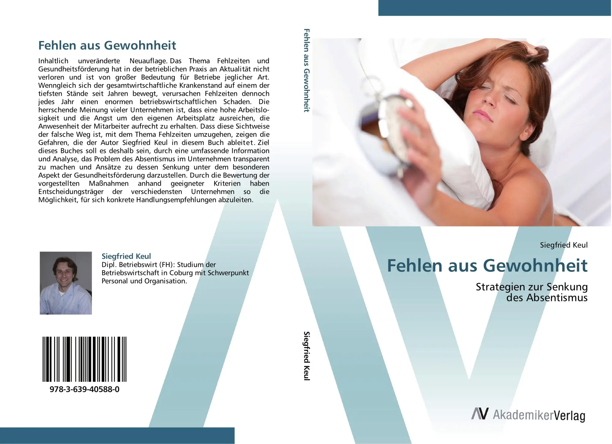 Cover: 9783639405880 | Fehlen aus Gewohnheit | Strategien zur Senkung des Absentismus | Keul