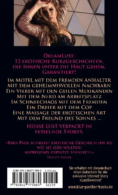 Bild: 9783862775880 | DreamLust 12 geile erotische Geschichten | Kira Page | Taschenbuch